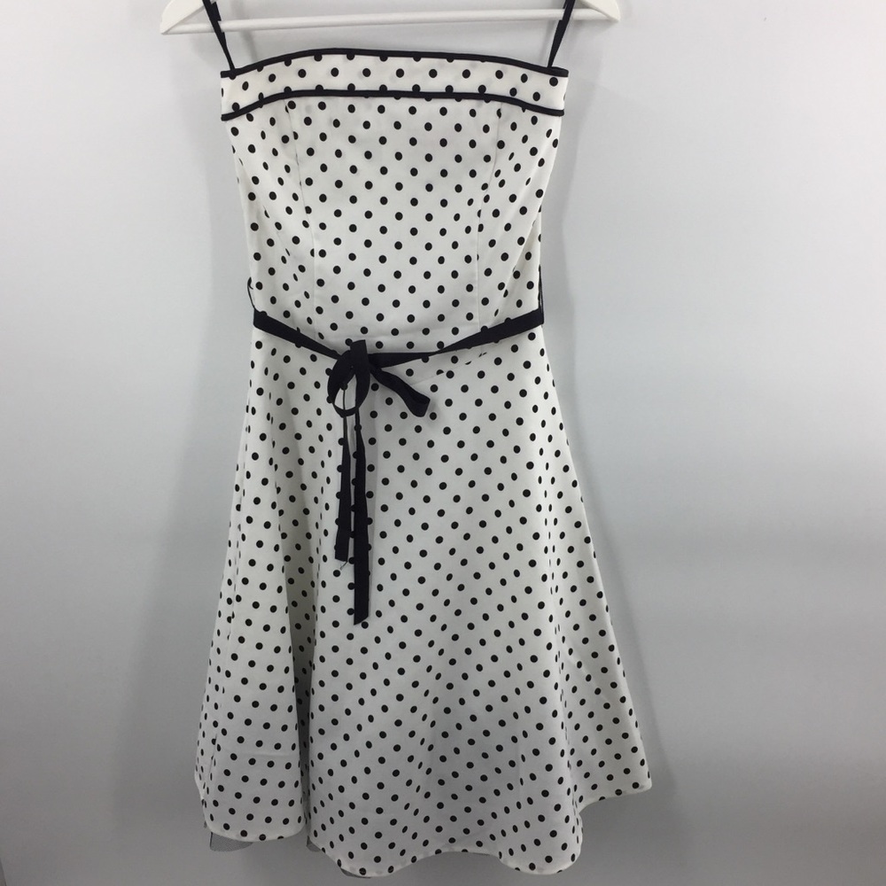 polka dot dress vintage (80s)